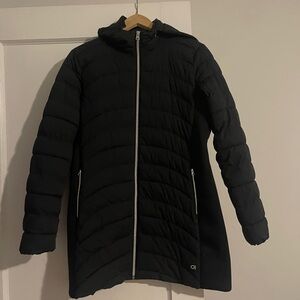 Outdoor Research Women's Black Hooded Puffer Jacket